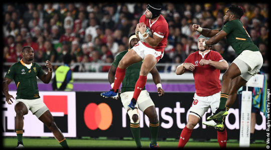Wales v South Africa Leigh Halfpenny RWC2019